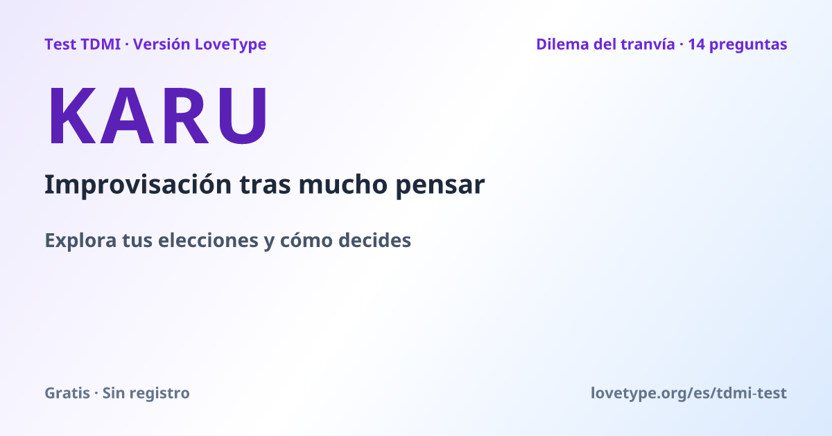 Imagen para compartir: KARU Improvisación tras mucho pensar
