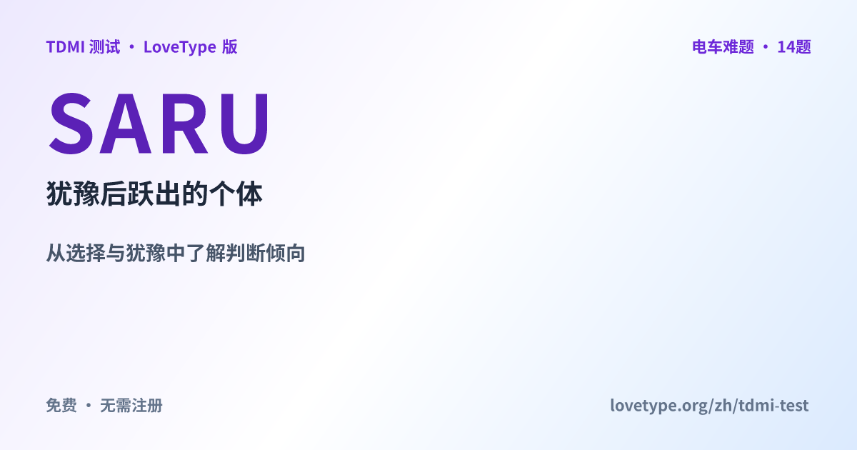 分享图片：SARU 犹豫后跃出的个体