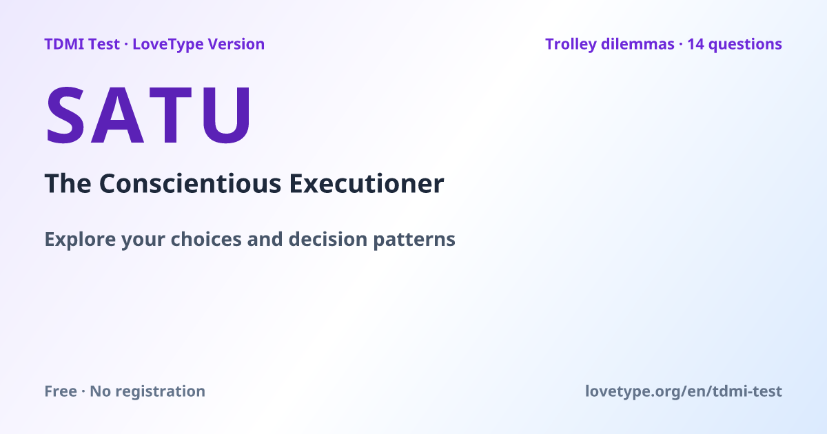 Share image: SATU The Conscientious Executioner